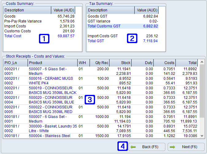 Overseas Import Shipment Entry/Maintenance - Shipment Summary tab Screen Overseas Import Shipment Entry/Maintenance - Shipment Summary tab Screen