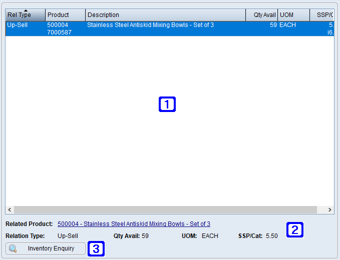 Related Products Tab Screen Related Products Tab Screen