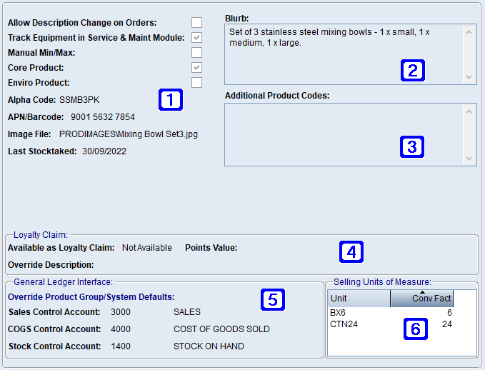 More Information Tab Screen More Information Tab Screen
